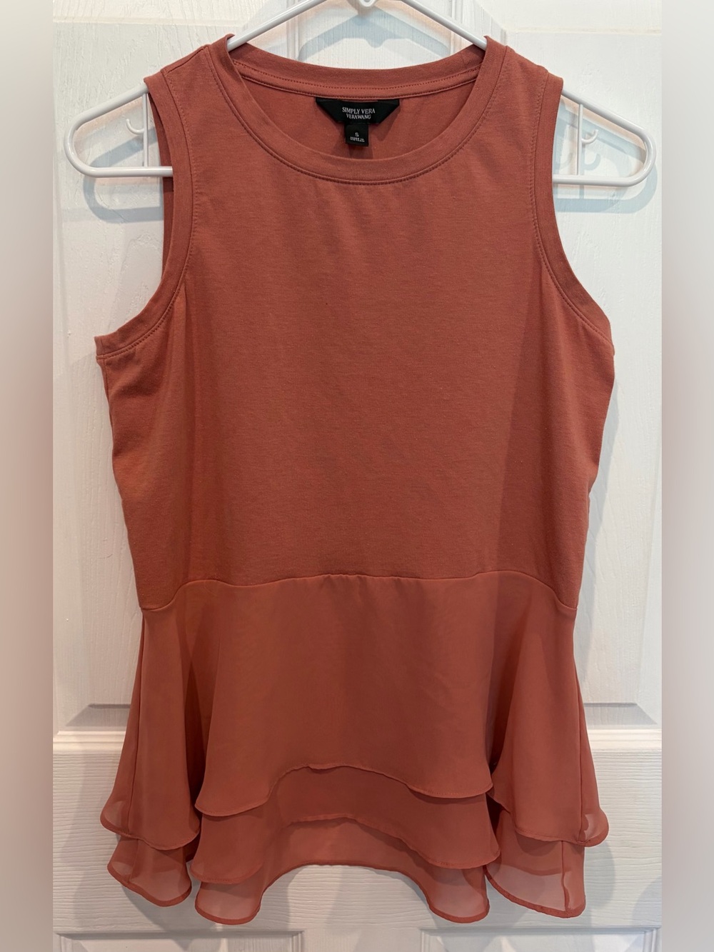 Top Sleeveless Simply Vera VeraWang, Women’s Size Small